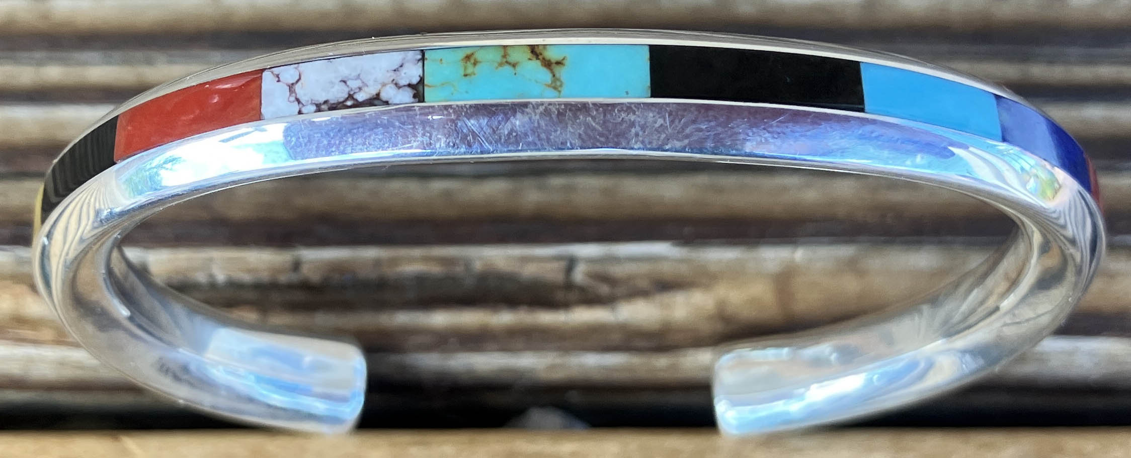 Mike Nathaniel | Navajo Beaded Braclet | Penfield Gallery of Indian Arts | Albuquerque, New Mexico